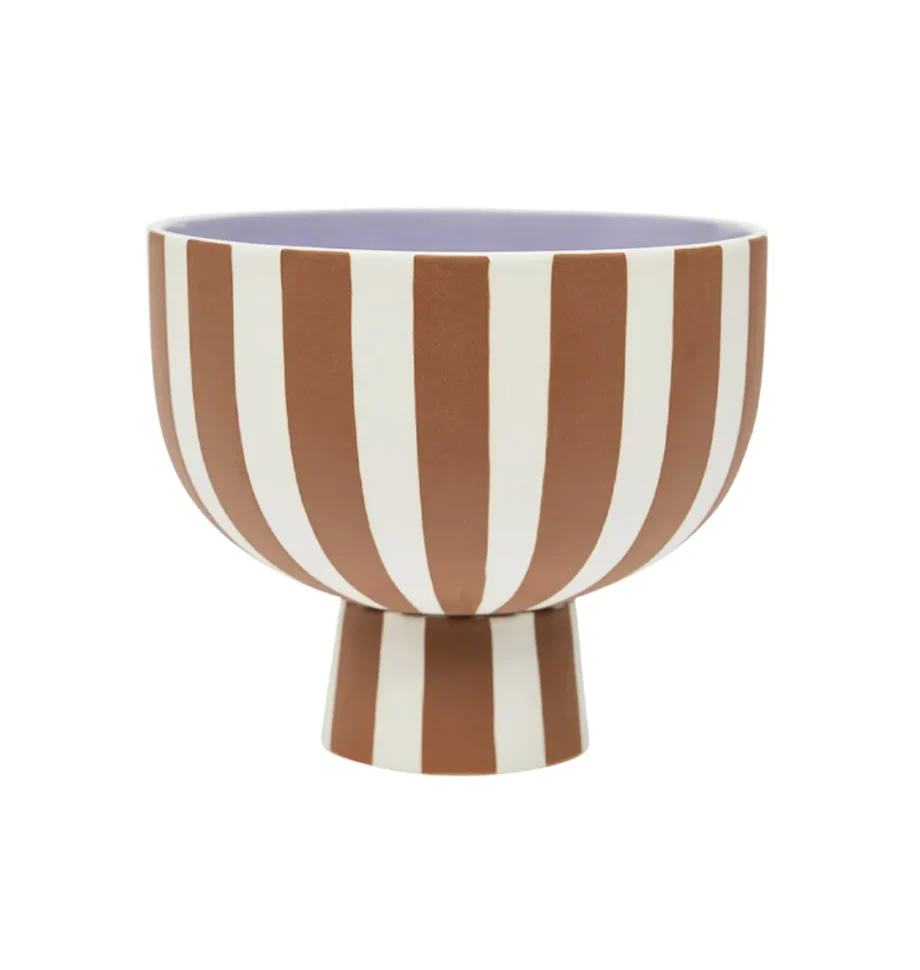 Toppu Bowl Caramel/Lavendel, Large - OYOY