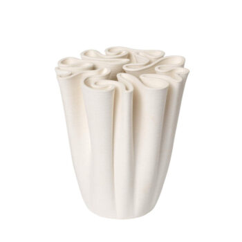 Dedali Vase H18, Off-white - Ferm Living