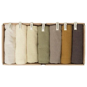 Day Tea Towel - Set of 7 - Calm