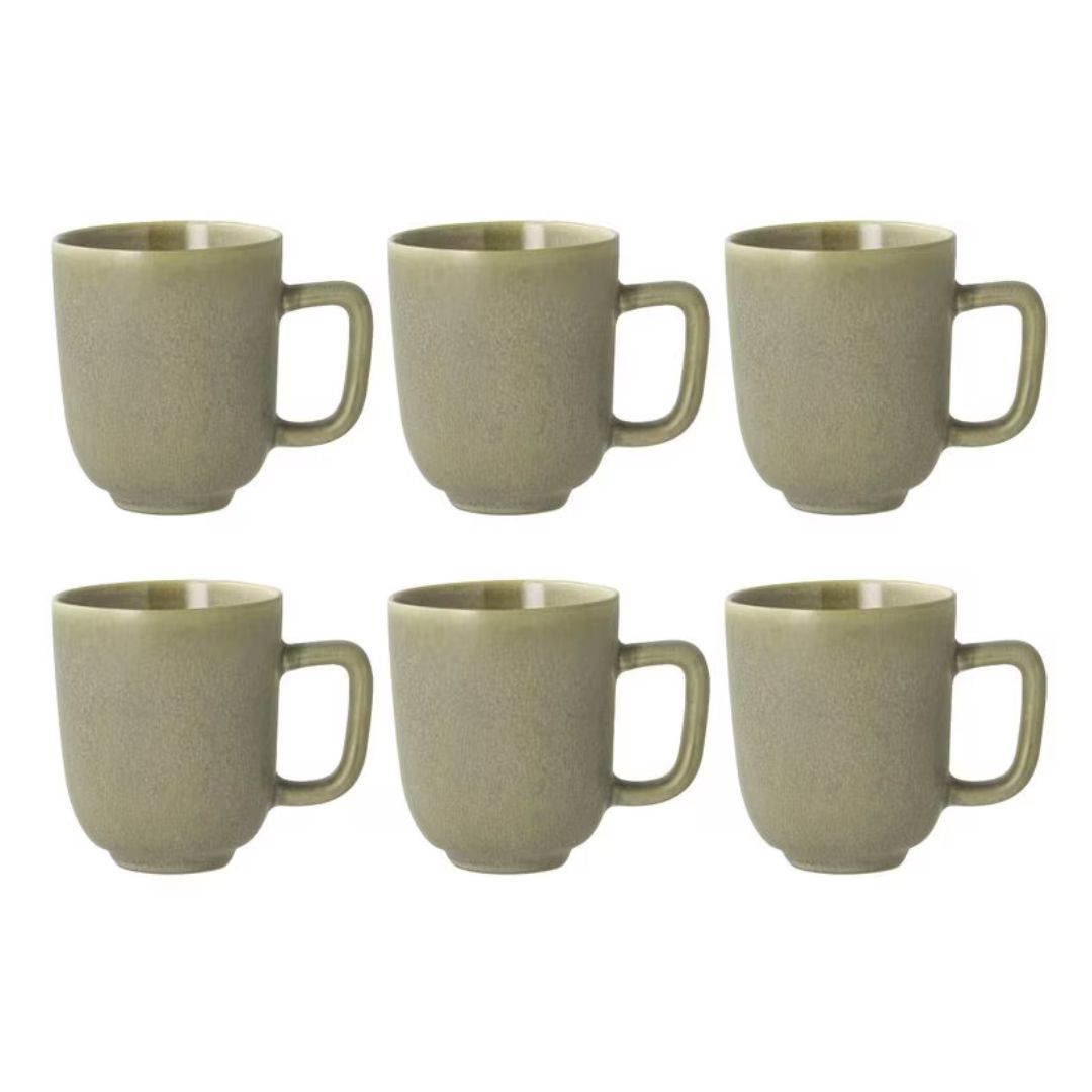 Villa Collection Kaffeetasse Shoku 330 ml, 6 Stück, Grün