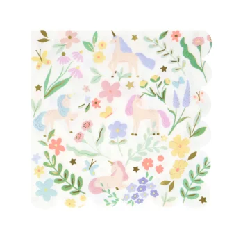 Unicorn napkins small