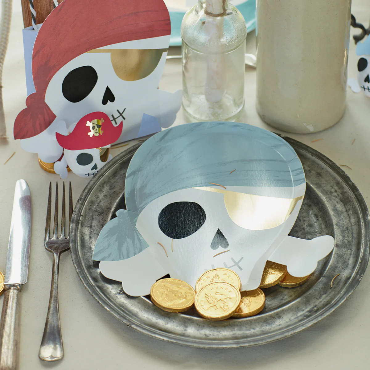 Pirate Plates (x8)