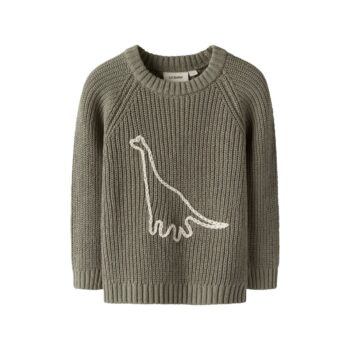 Knitted Pullover Dino - Lil' Atelier