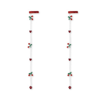 2 PACK PEARLY TASSEL HAIR CLIP