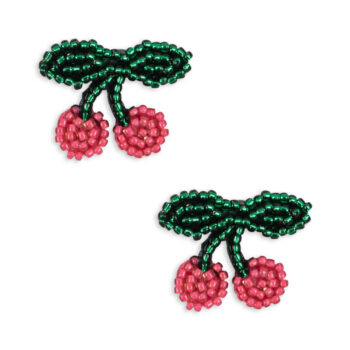 cherry hair clips