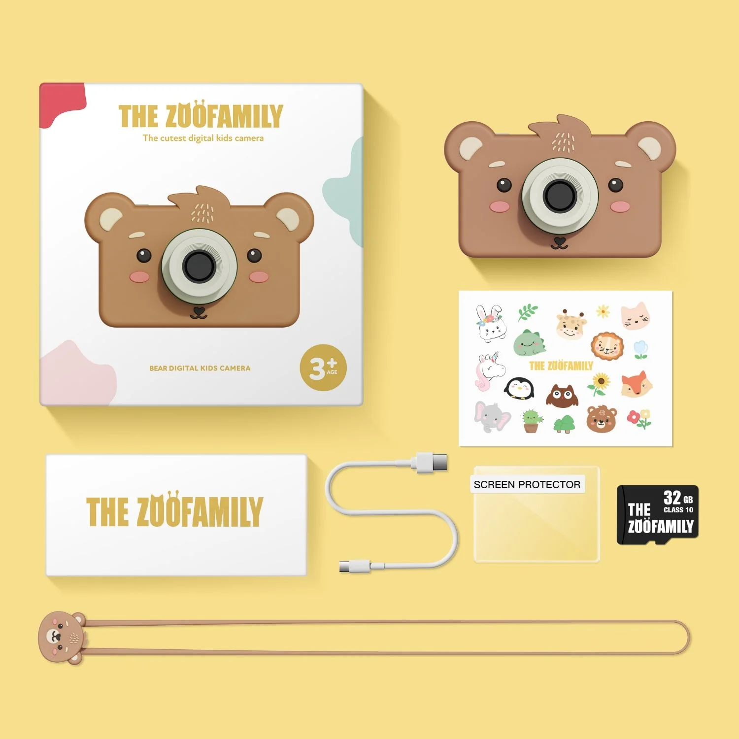 Zoo Kids Camera Friends Bear - Zoofamily