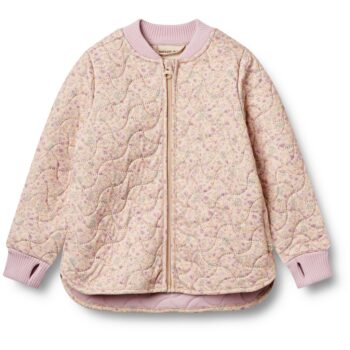 Thermo jacket Loui, Pansies - Wheat