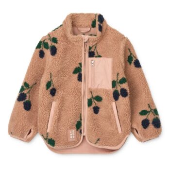 NOLAN PILE JACKET, liewood berry