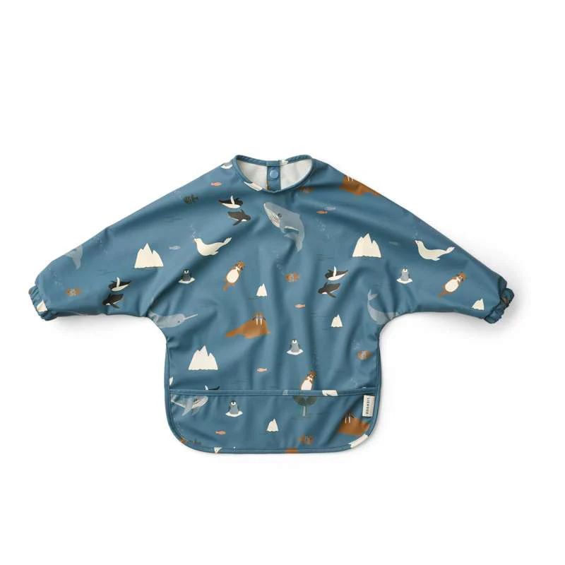 Merle Cape Bib, Arctic Sea - Liewood
