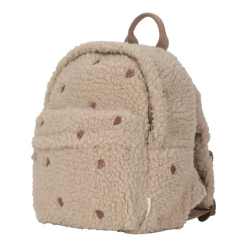 Teddy backpack taupe - Little Dutch