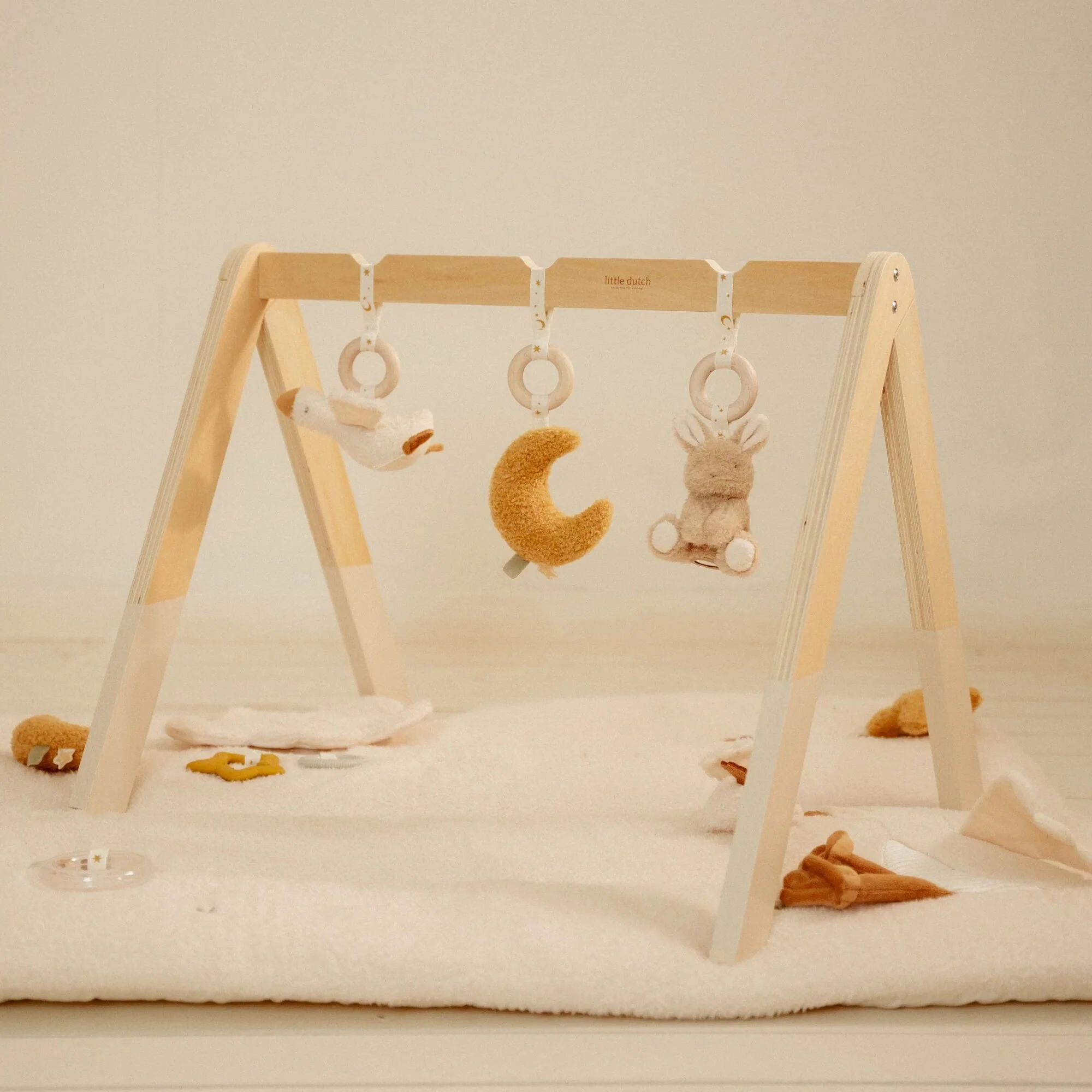 Baby gym Beige, Newborn Naturals - Little Dutch