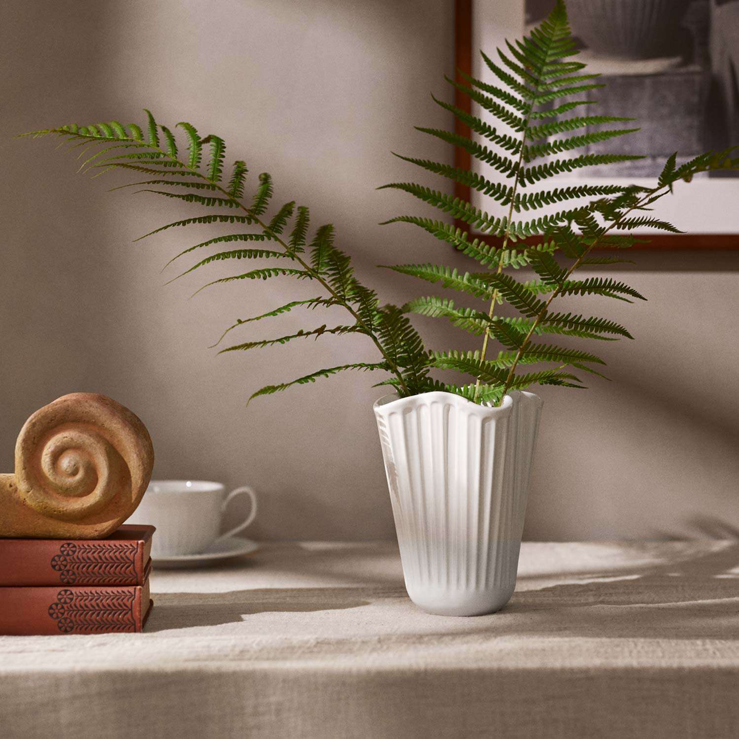Unfold Vase, Hammershøi 16 cm - Kähler