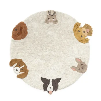 WASHABLE RUG DOGS