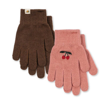 2-Pack Filla Gloves, Sorbet Cherry