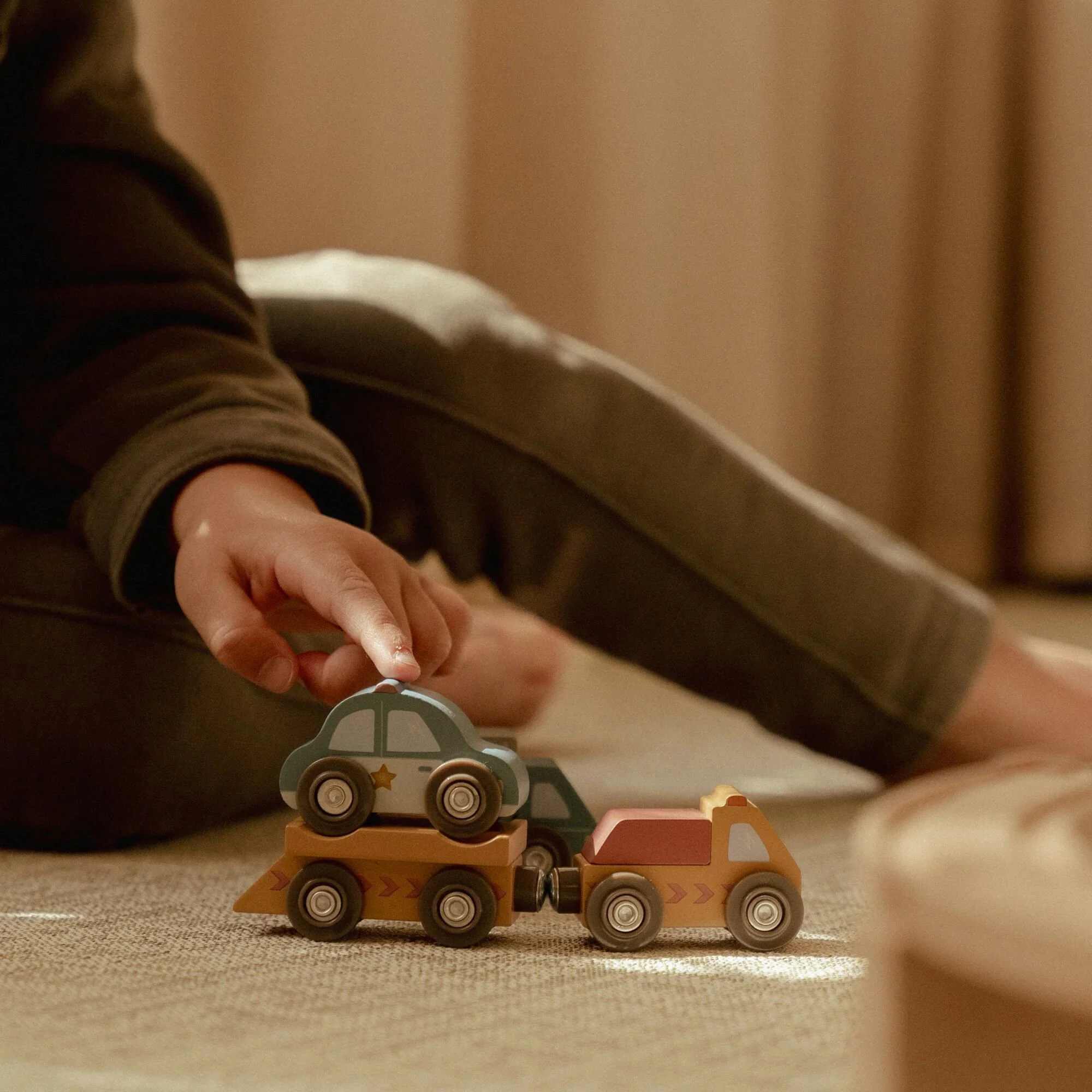 Wooden vehicle set - Little Dutch