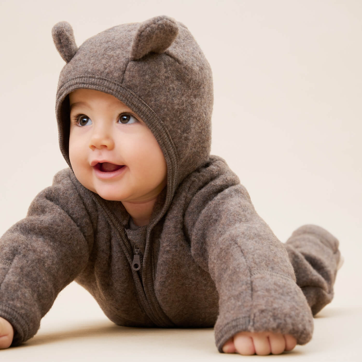 HUTTEliHUT - Pram Suit Wool Fleece