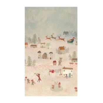 Gift wrap, 10 m - Santa is coming