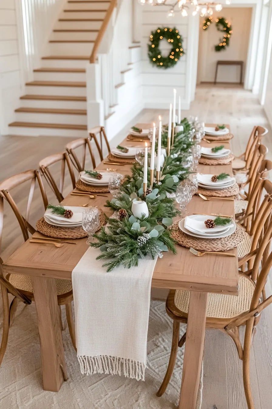 Christmas table