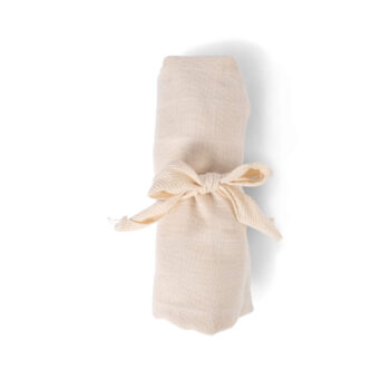 Diaper GOTS - Muslin nature white