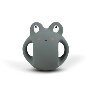 Teether - Frey the frog Moss green