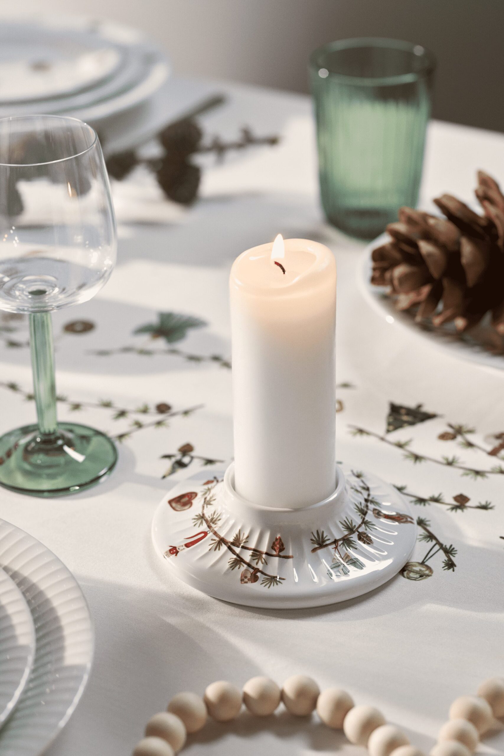 Block Candle Holder H4 - Kähler