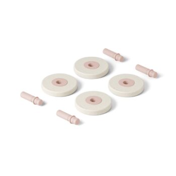 4x Foam Wheels Rose - Modu