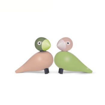 Lovebirds kay bojesen Singvogel Unzertrennliche