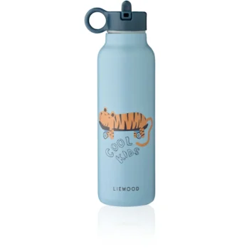 Falk Water Bottle 500 ml, Tiger Blue - Liewood