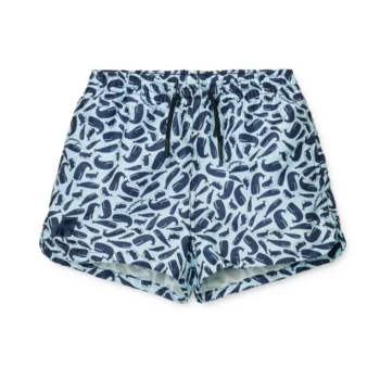 Aiden Swim Shorts, Ocean / Pure sky - Liewood