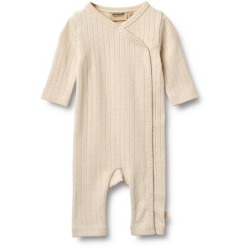 Wrapsuit L/S Everest, Almond Peach - Wheat
