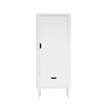 Kleiderschrank sebra weiss