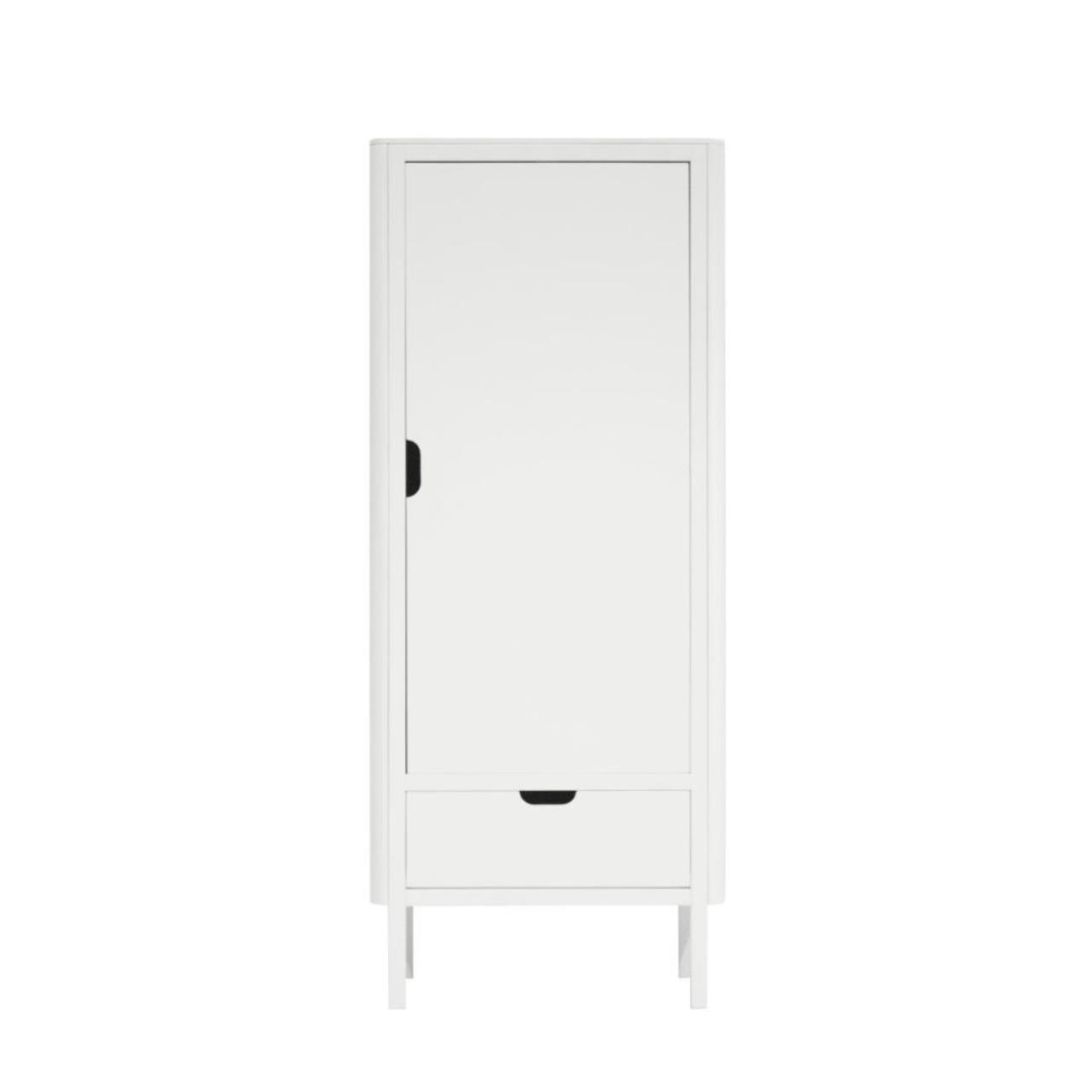 Kleiderschrank sebra weiss