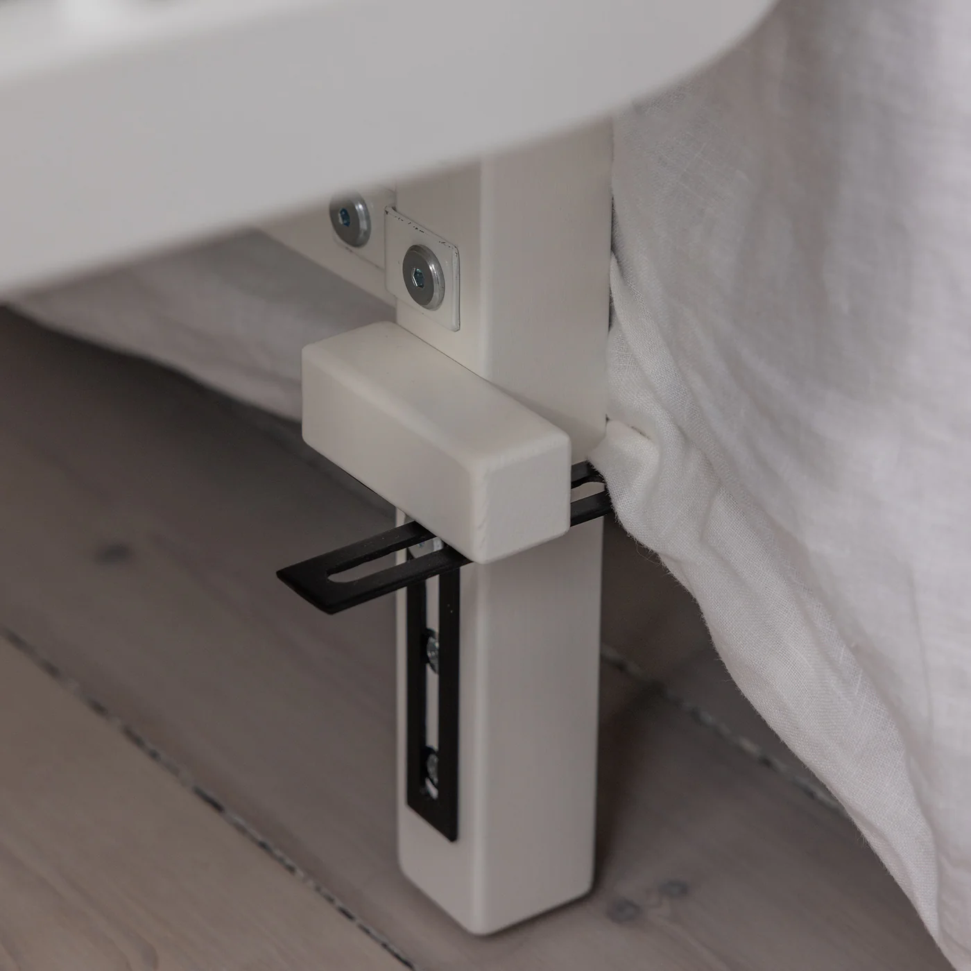 Bedside Crib, Classic White - Sebra