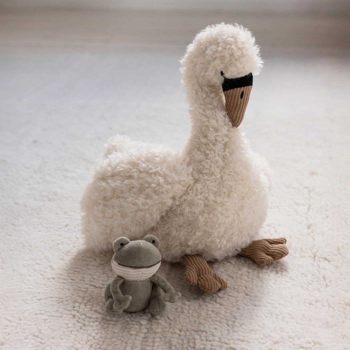 Activity soft toy, Swan - Sebra