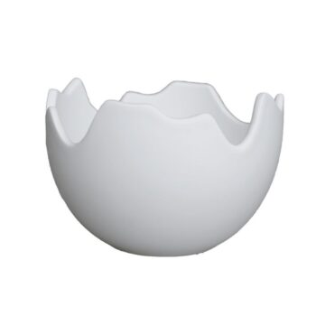 Happy Easter Bowl Large, White - DBKD