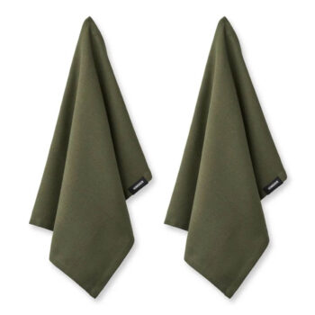 Organic Tea Towel, 2 pack Evergreen - Humdakin