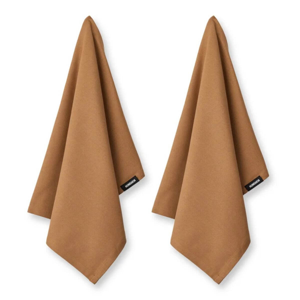 Organic Tea Towel, 2 pack Tabacco - Humdakin