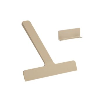 Zone Denmark Duschabzieher Ume mit Halter Beige, 2-teilig