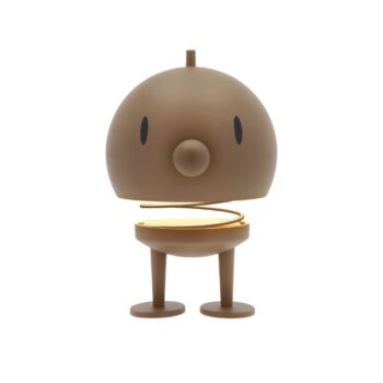 Hoptimist Tischleuchte Choko, XL Stahl/Eiche, 15 x 23 cm