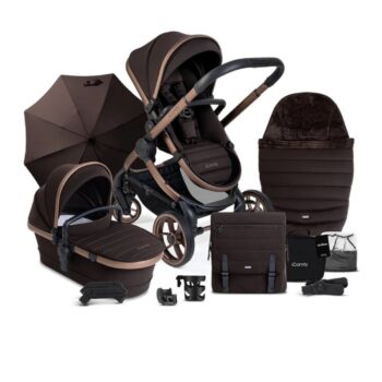Peach 7 Pecan Baby Stroller, Complete Bundle - iCandy