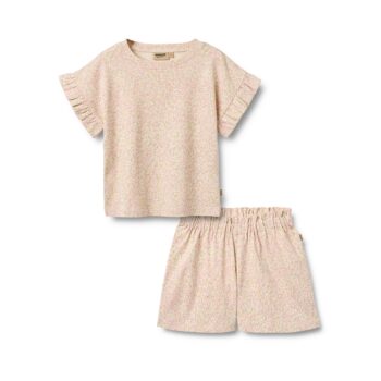 Set T-shirt & Shorts Ally - Wheat