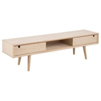AC Design TV-Möbel Century Braun, 160 x 38 x 43 cm