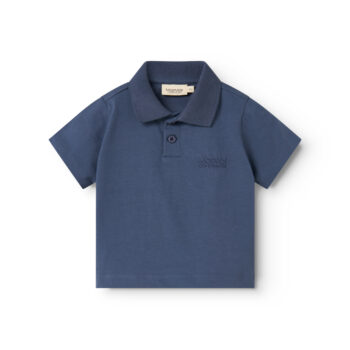Tad Polo Cotton Jersey, Blue - Marmar
