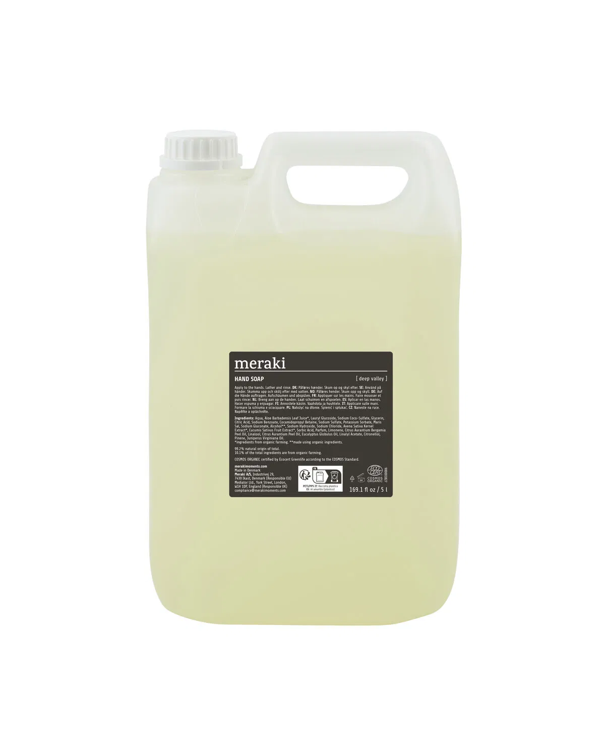 Hand soap, Deep valley, refill, 5 l