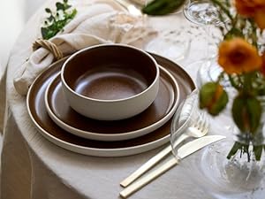 Studio Round Besteck-Set Storm 16-teilig, Gold