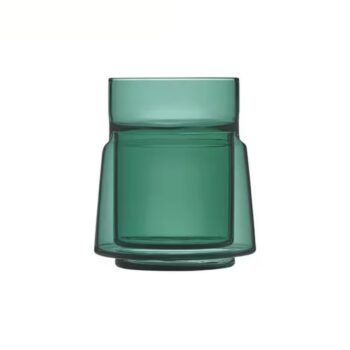 Jacob Jensen Trinkglas Doppelwandgläser Medium 210 ml, 1 Stück, Grün