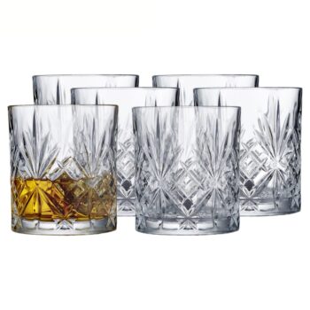 Lyngby Whiskyglas Melodia 310 ml, 6 Stück, Transparent