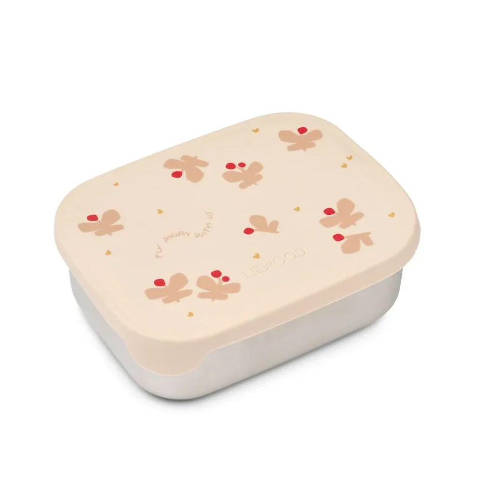 Arthur Lunch Box, Butterfly / Apple blossom - Liewood