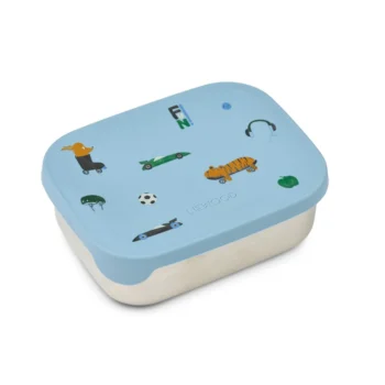 Arthur Lunch Box, Fun Beach Blue - Liewood