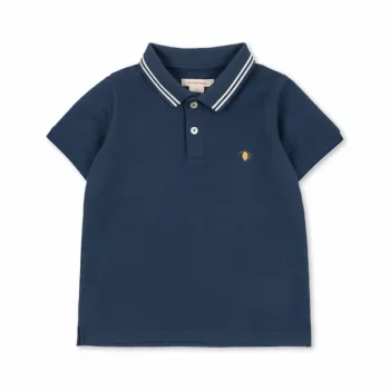 Florian Polo Shirt Blue GOTS - Konges Sløjd
